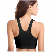Load image into Gallery viewer, Women Zipper Push Up Yoga Bras
