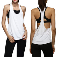 Load image into Gallery viewer, Sexy Backless Fitness Yoga Tops
