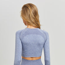 Load image into Gallery viewer, Yoga Seamless Crop Tops
