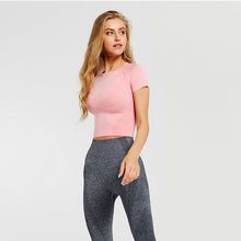Load image into Gallery viewer, New Sport Crop Top Yoga Shirts
