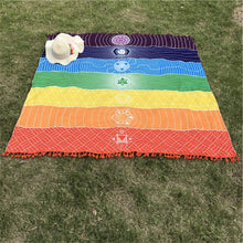 Load image into Gallery viewer, Travel Summer Beach Yoga Mat
